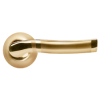 Межкомнатная дверная ручка Morelli Фонтан MH-04 SG/GP Комбинация матового золота и золота